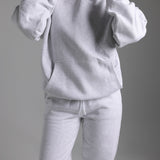 Boyfriend Hoodie - Light Heather Gray