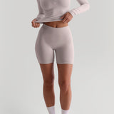 Pro-Technical Biker Shorts 6" - Soft Beige