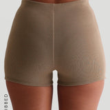 Form-Ribbed 3" Shorts - Silver Sand