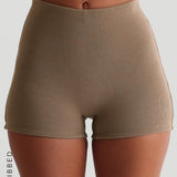 Form-Ribbed 3" Shorts - Silver Sand