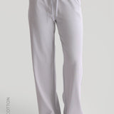 Relaxed Cotton Pants - Sky