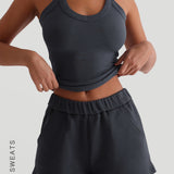 Easy Fit Sweat Shorts 2" - Midnight Blue