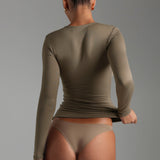 Mist Long Sleeve T-Shirt - Latte Taupe