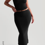 The One-Shoulder T-Shirt - Black