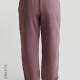 Jogger Fit Sweatpants - Vintage Purple