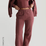 Oversized Bomber Fit Jacket - Vintage Berry