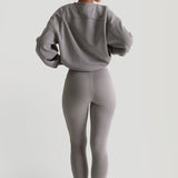 Cloud Crewneck Sweatshirt - Moon