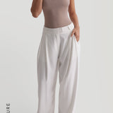 Timeless Cowl Neck Full-Length Top - Warm Mocha