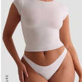 Baby Tee - Soft Beige