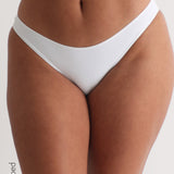 Komfort-Panty (Cheeky) - Weiß