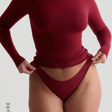 Mist Long Sleeve T-Shirt - Wine
