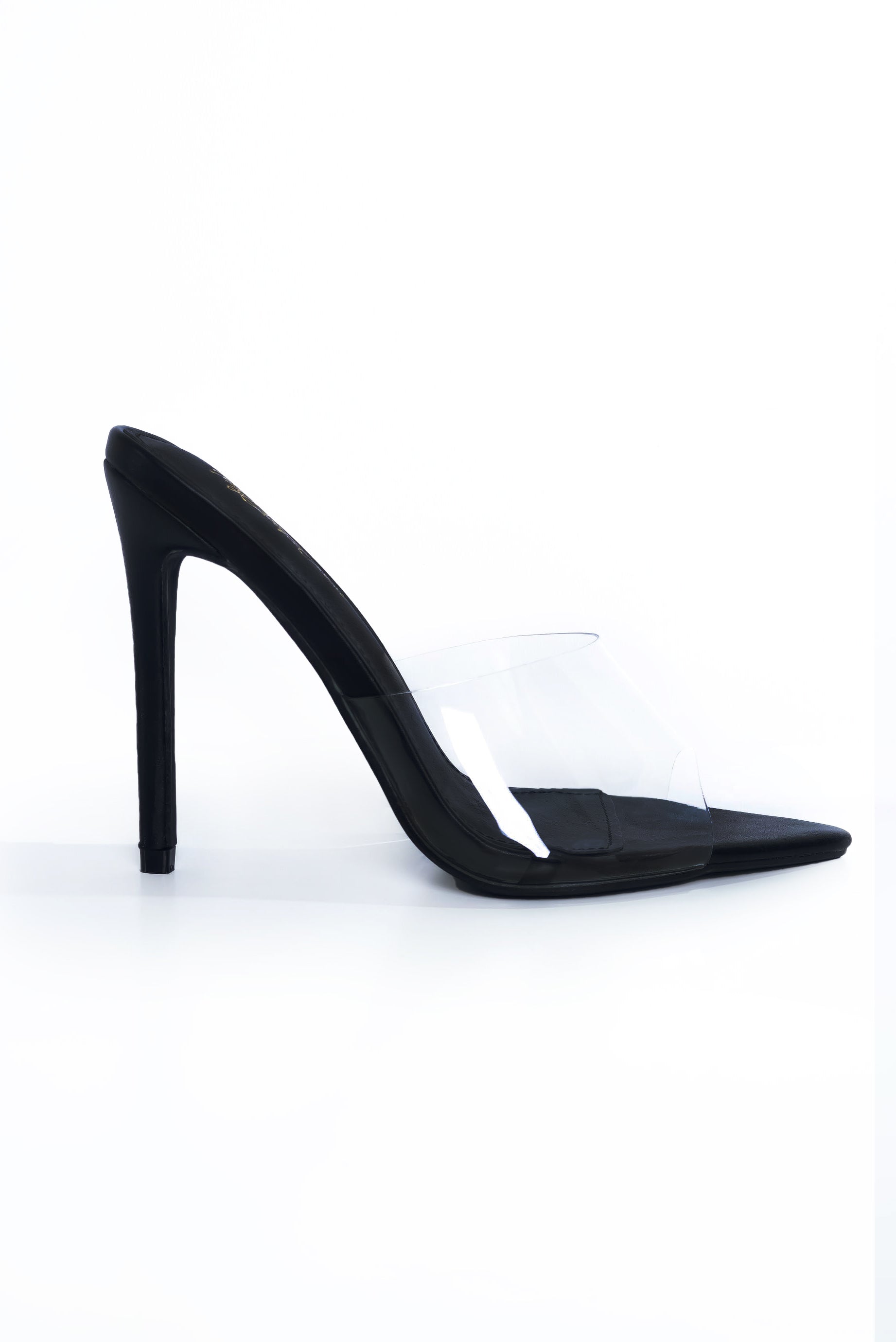 Rebecca Clear Mule- Black – My Outfit Online