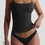 Prime Cami Tank Top - Black Stone
