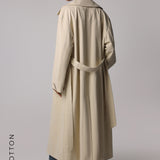 The Origin Longline Trench Coat - Khaki