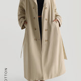 The Origin Longline Trench Coat - Khaki