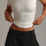 Mist Short Sleeve T-Shirt - White