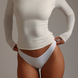 Mist Long Sleeve T-Shirt - White