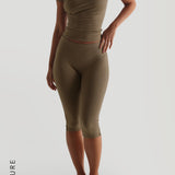 The Capri Pants - Latte Taupe