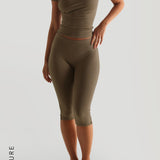 The Capri Pants - Latte Taupe