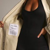 The Origin Longline Trench Coat - Khaki