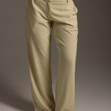 The Modern Straight Leg Trousers - Peppermint Tea