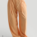 The Ivy Wide-Leg Trousers - Honeypeach