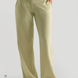 The Modern Straight Leg Trousers - Peppermint Tea
