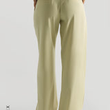 The Modern Straight Leg Trousers - Peppermint Tea