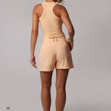The Ivy Shorts - Honeypeach