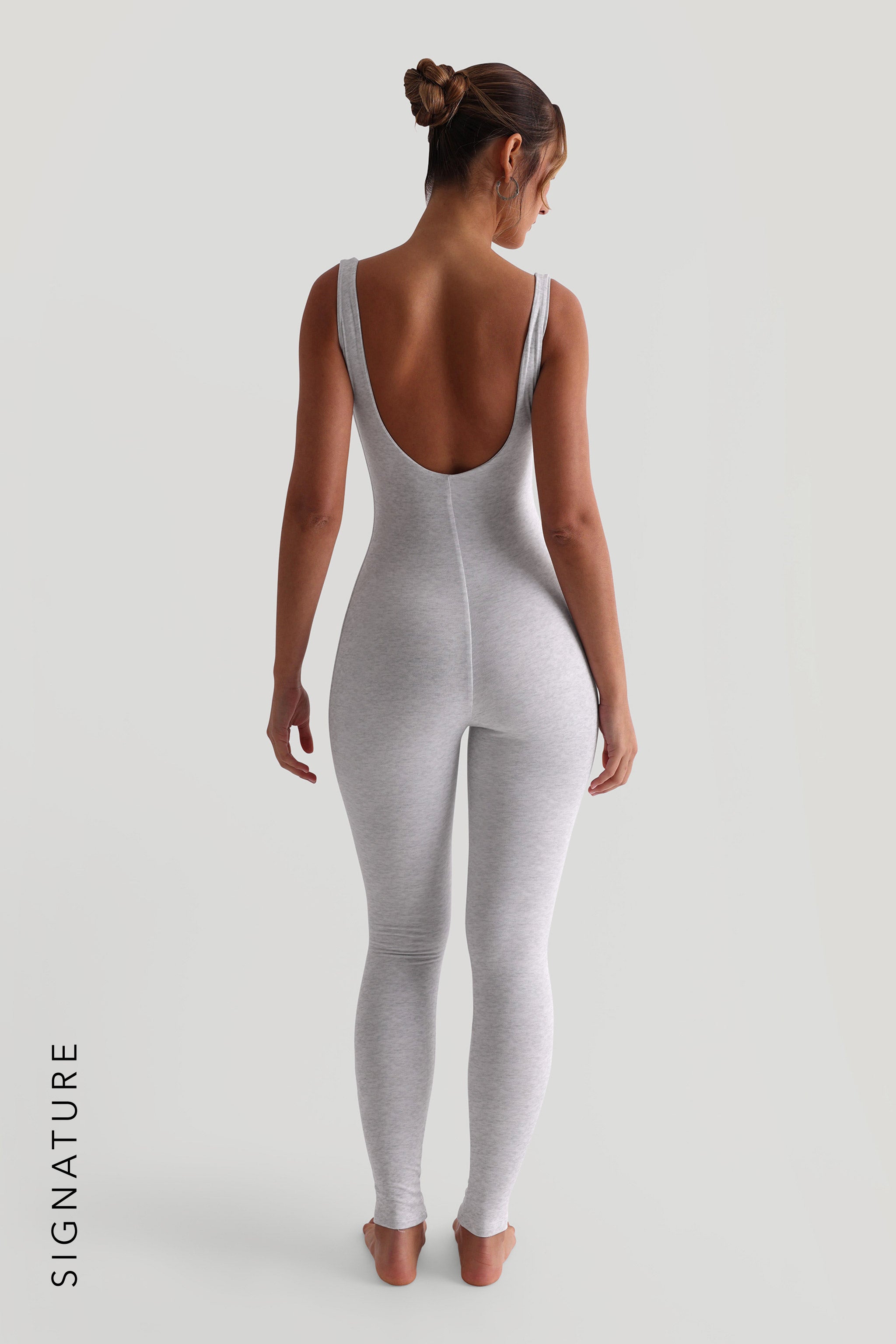 Heather grey jumpsuit online