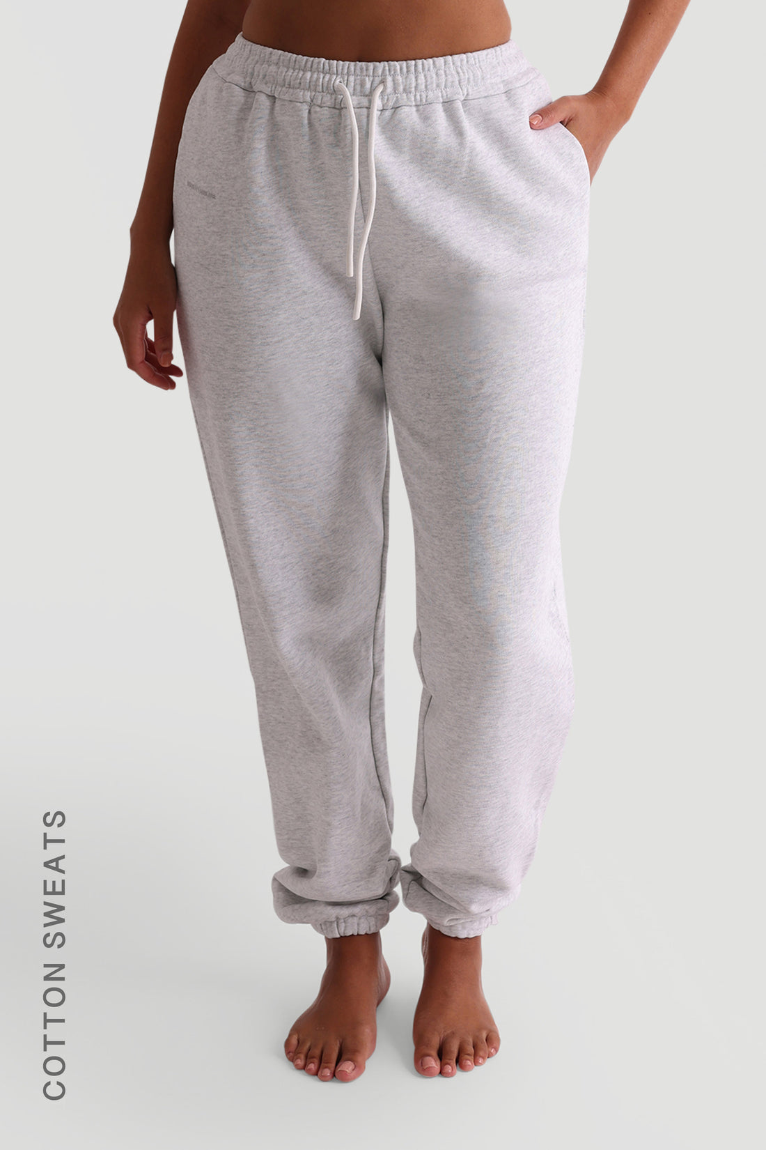 Jogger Fit Sweatpants - Light Heather Gray