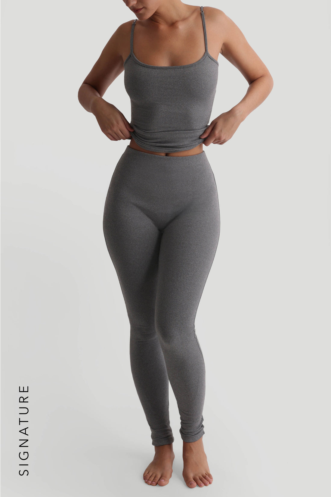 Pro-Technical Leggings - Dark Stone Gray