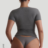 Mist Short Sleeve T-Shirt - Dark Stone Gray