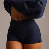 Classic Micro-Ribbed Boxer - Navy