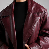 The Paragon Coat - Black Cherry