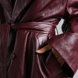The Paragon Coat - Black Cherry
