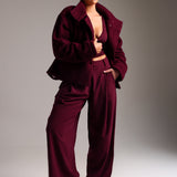 The Below 0° Jacket - Black Cherry