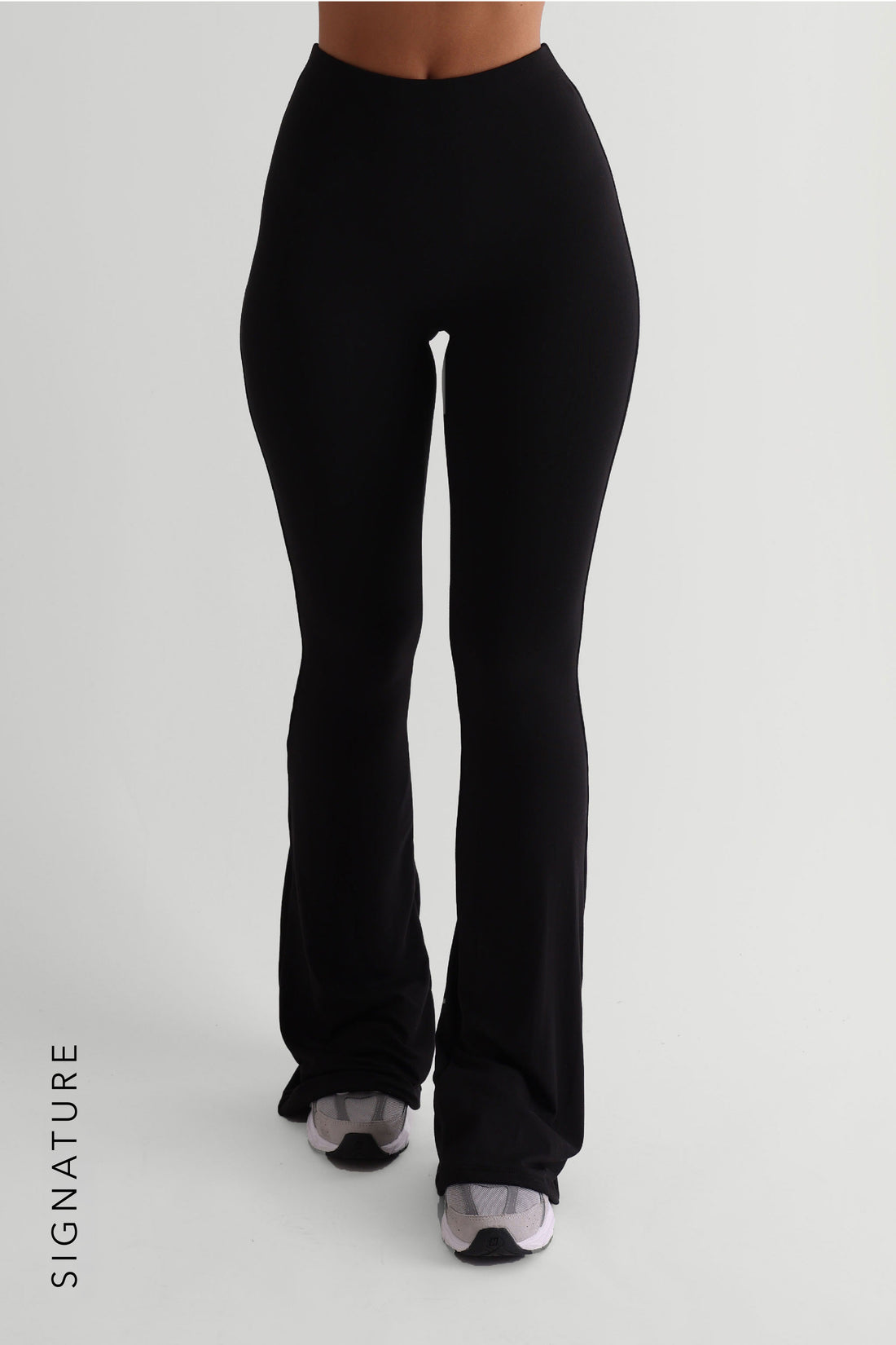 Pro-Technical Flared Leggings - Black