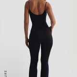 Prime Cami Flared Jumpsuit - Black