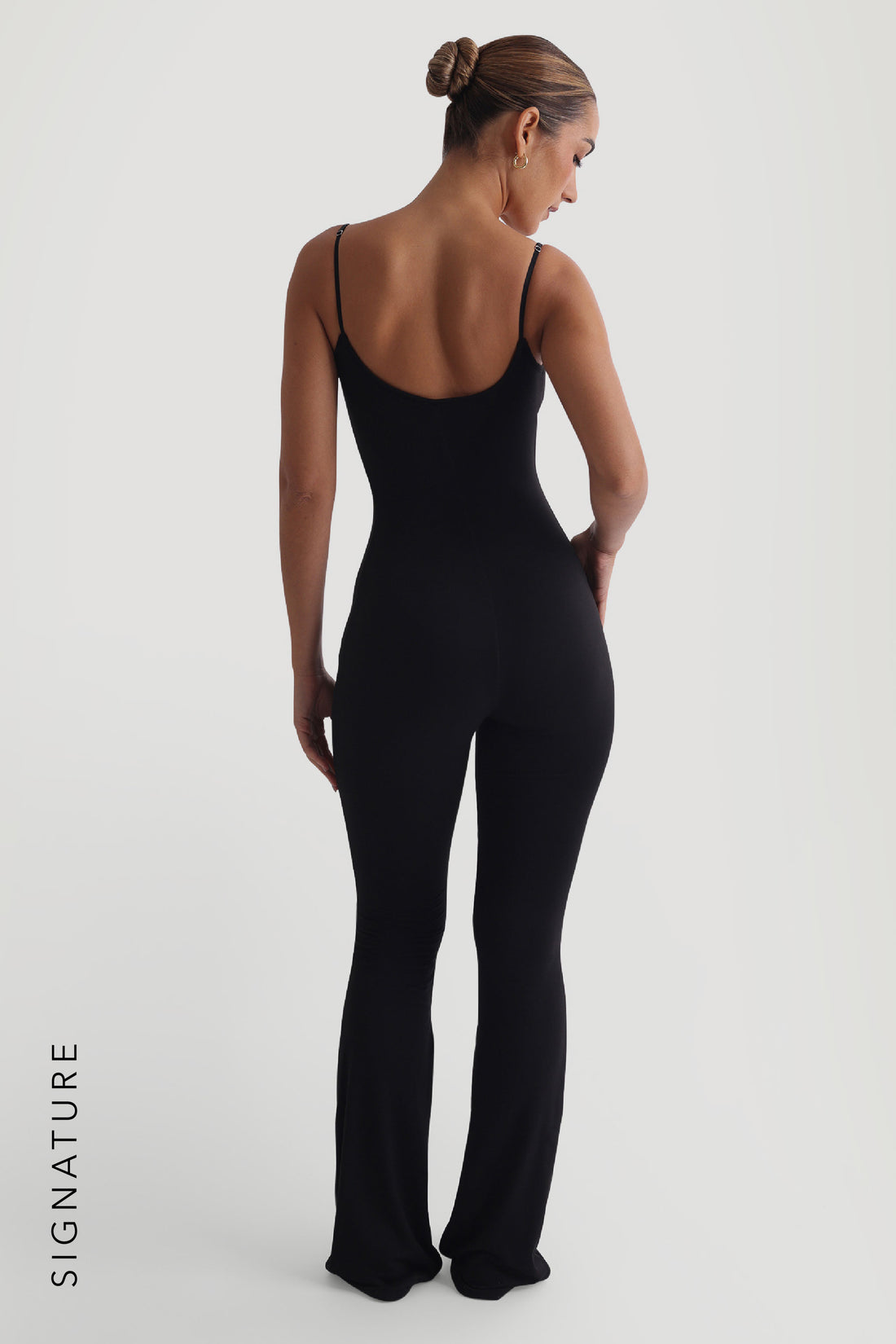 Prime Cami Flared Jumpsuit - Black