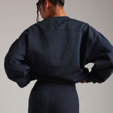 Classic Cotton Crewneck - Navy