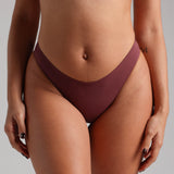 Comfort Cheeky Panty - Black Cherry