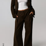 The Meridian Blazer - Brown Sugar