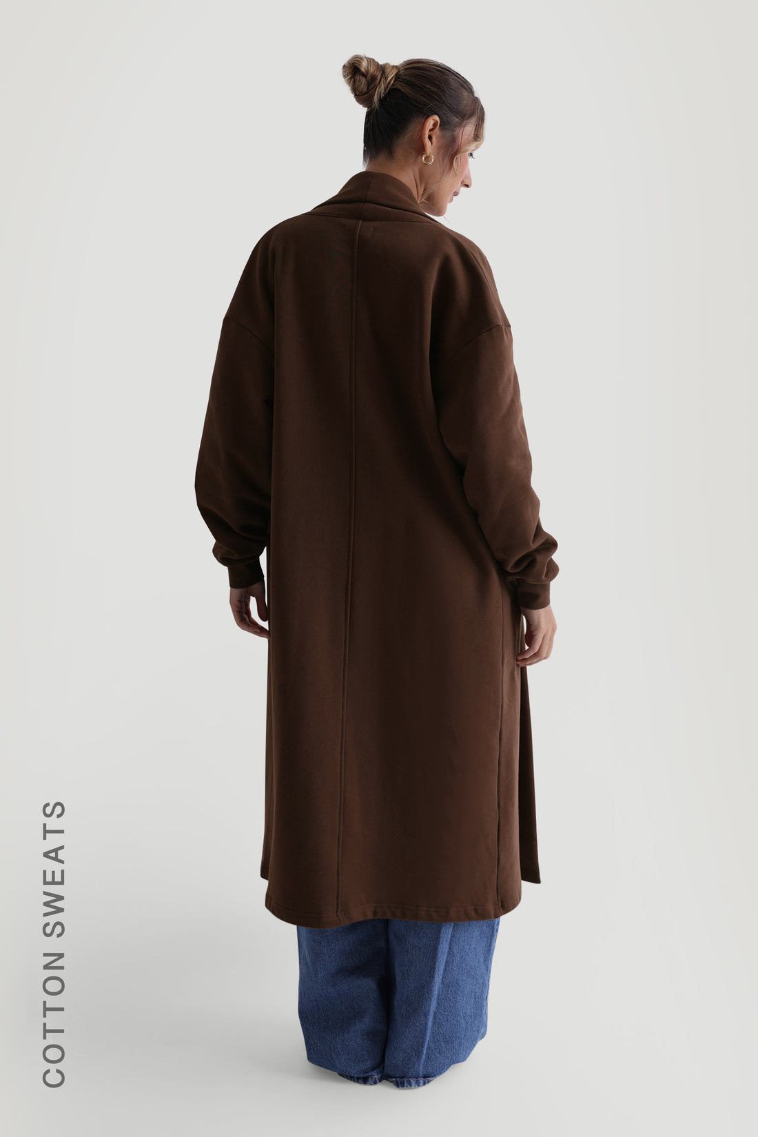 Cardigan sweat oversize - Cacao