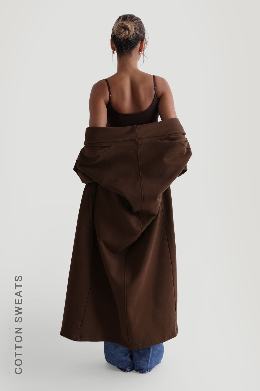 Cardigan sweat oversize - Cacao