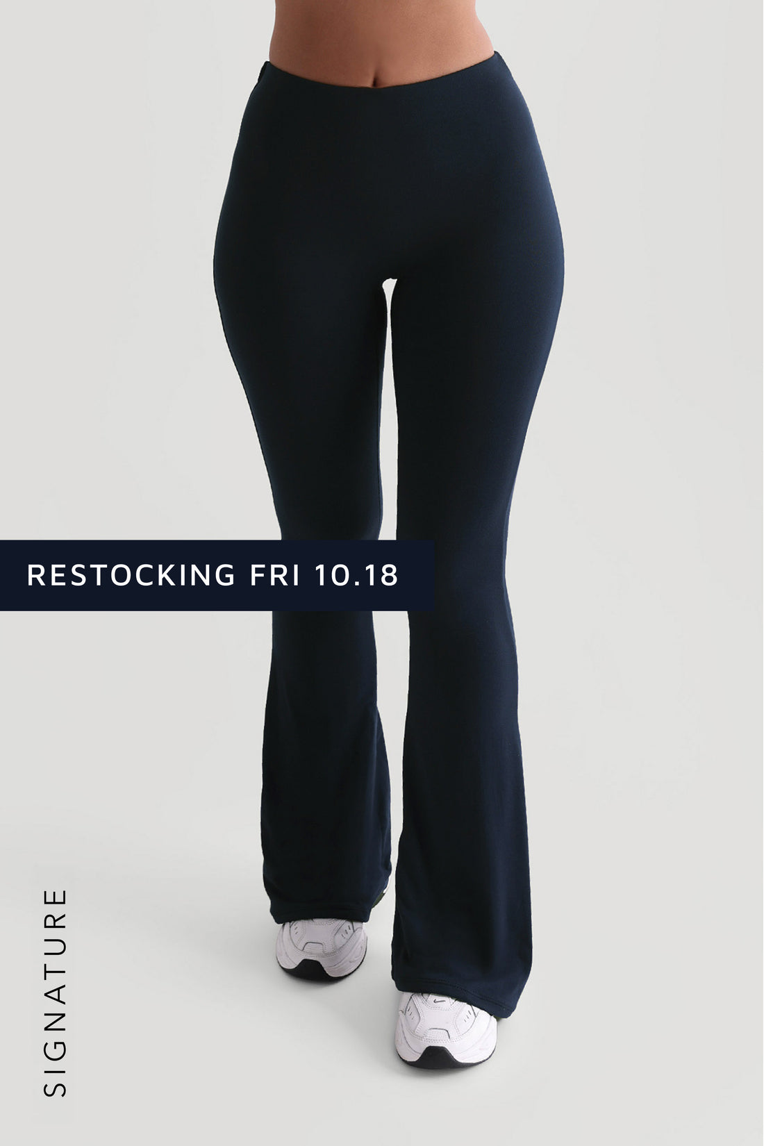 Pro-Technical Flared Leggings - Navy