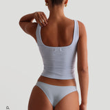 Air-Sleep Ease Tank Top - Celeste
