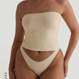 Classic Full-Length Tube Top - Soft Honey