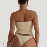 Classic Full-Length Tube Top - Soft Honey