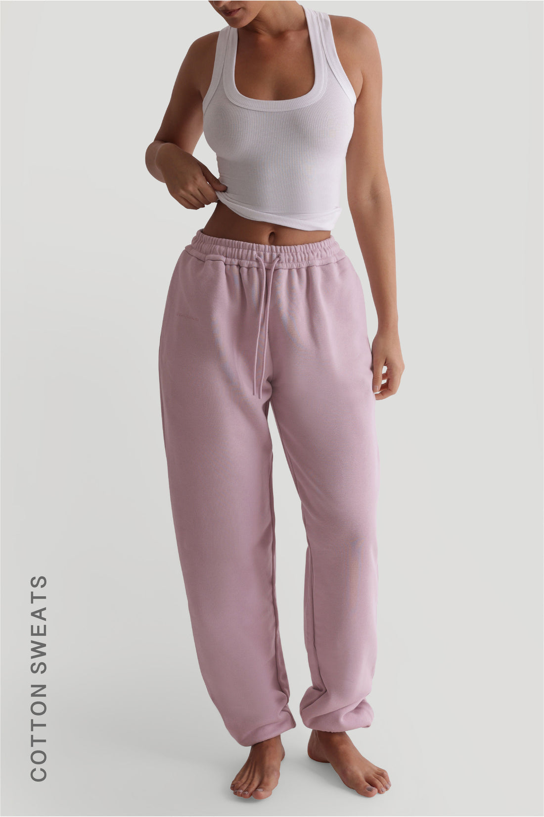 Jogger Fit Sweatpants - Lavender